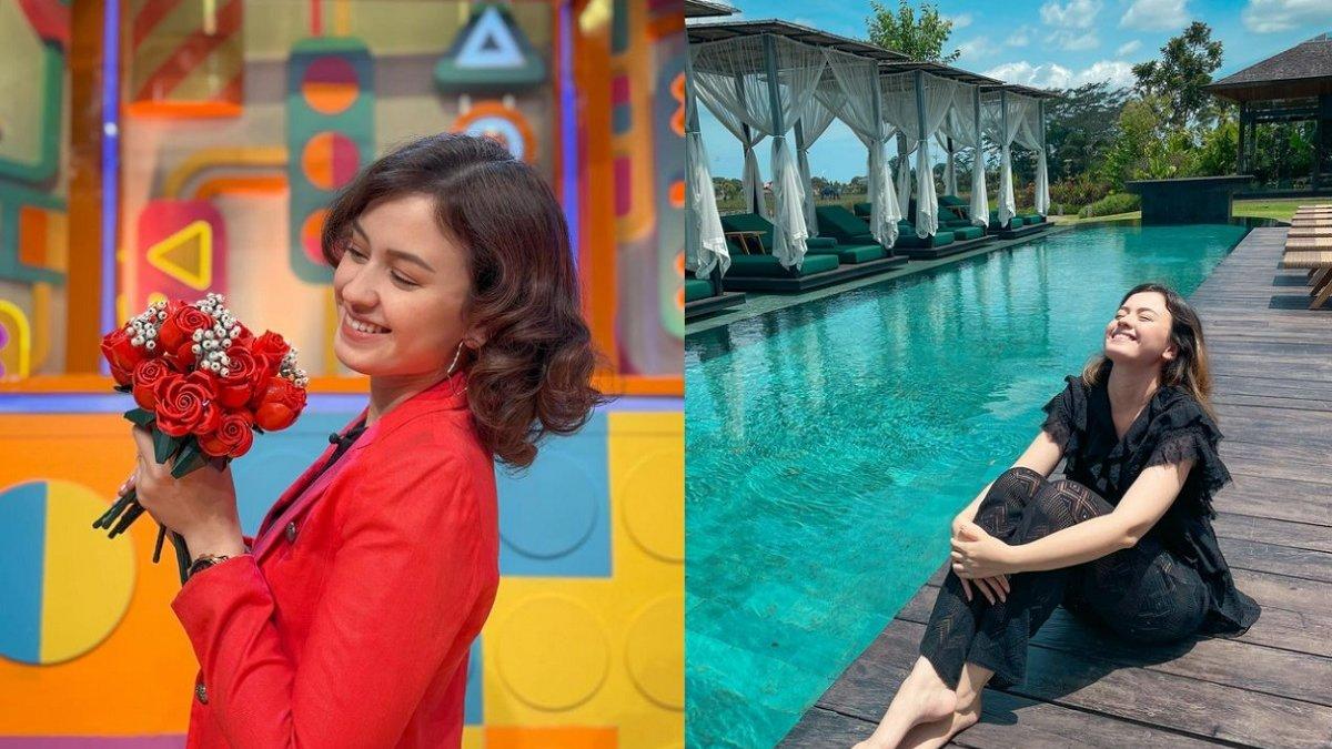 DAMPAK PERANG - Kimberly Ryder tetap berangkat umrah di tengah perang Iran dan Amerika Serikat. Ia mengaku malah dipermudah.