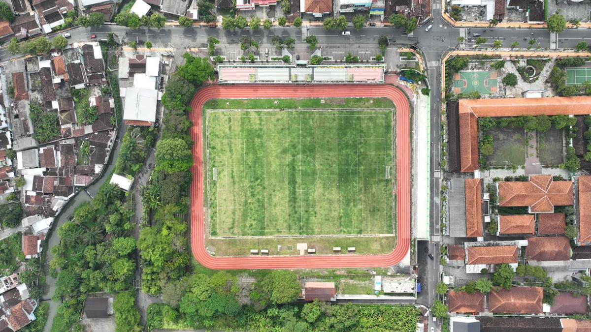 Stadion Trikoyo Klaten, Rabu (31/12/2025).