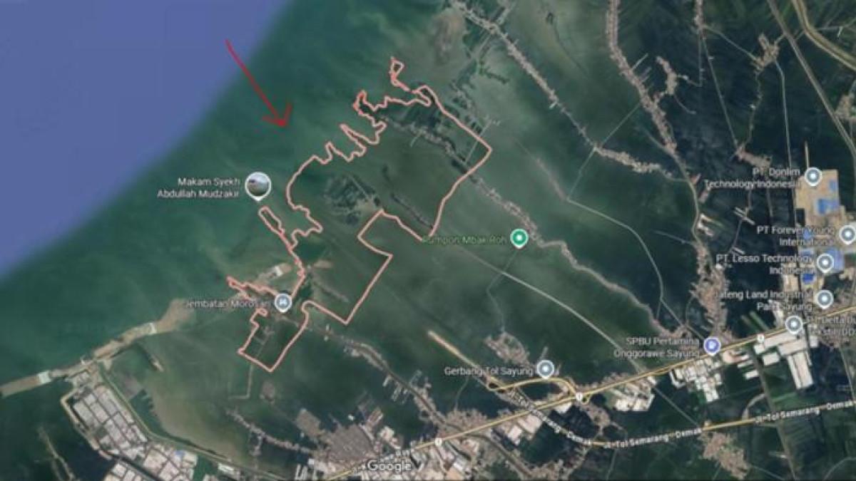 PANTAI DEMAK - Foto ini diambil dari https://pusmendik.kemendikdasmen.go.id/tka/c pada Selasa (16/9/2025). Studi Kasus Abrasi Pantai Demak