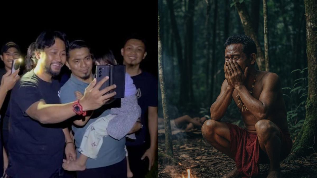 DRAMA PENCULIKAN BILQIS - Anggota Orang Rimba (Suku Anak Dalam/SAD) di Mentawak, Kabupaten Merangin, Provinsi Jambi, buka suara soal kasus penculikan Bilqis Ramadhany (4), bocah asal Makassar yang ditemukan di kawasan mereka.