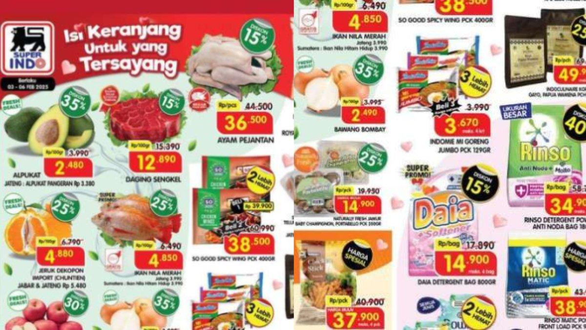 Belanja perbekalan murah kini lebih hemat, dengan minyak 2L dan 5 mie diskon yang tersedia di Indomaret, Alfamart, dan Superindo.