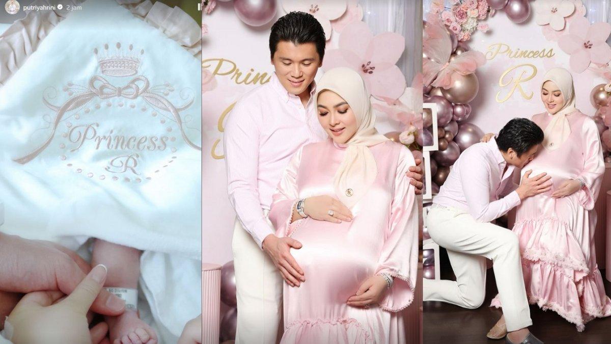 Syahrini Perdana Unggah Potret Bayinya dengan Reino Barack: Selamat Datang ke Dunia Putri Kami