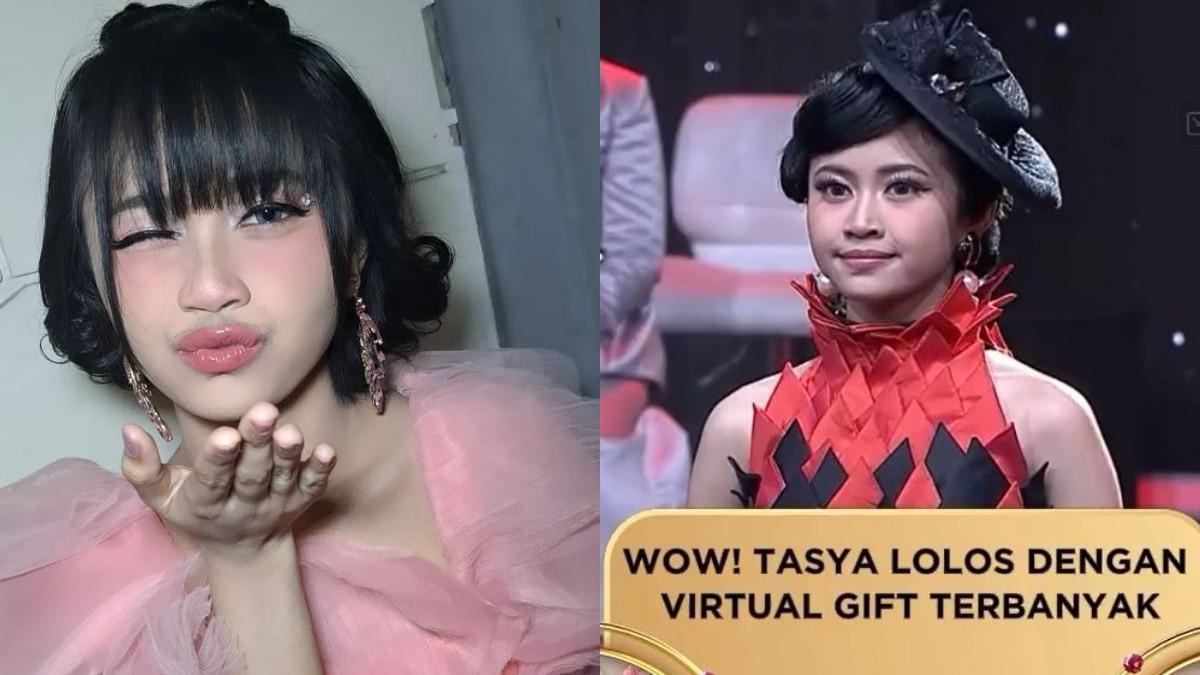 TASYA DANGDUT ACADEMY 7 - Tasya merupakan academia dari Tangerang Selatan, diberondong tiga sekaligus Virtual Gift DSultan pada Top 5 yang tayang 7 Desember 2025.