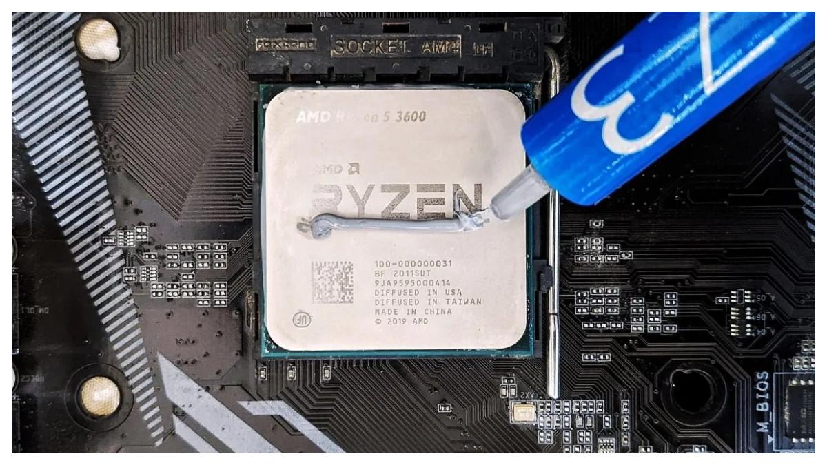 Thermal Paste di CPU