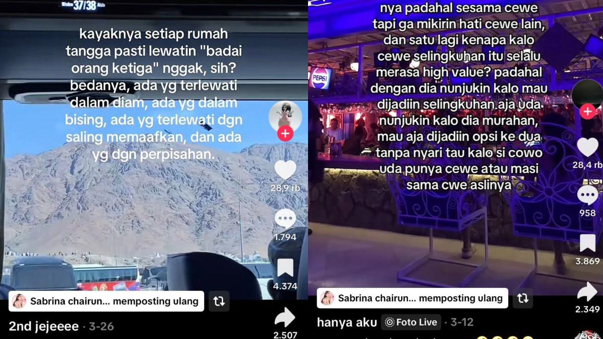 Unggahannya di TikTok dan Instagram Sabrina Chairunnisa, istri Deddy Corbuzier yang bernuansa galau, memicu dugaan keretakan rumah tangga.