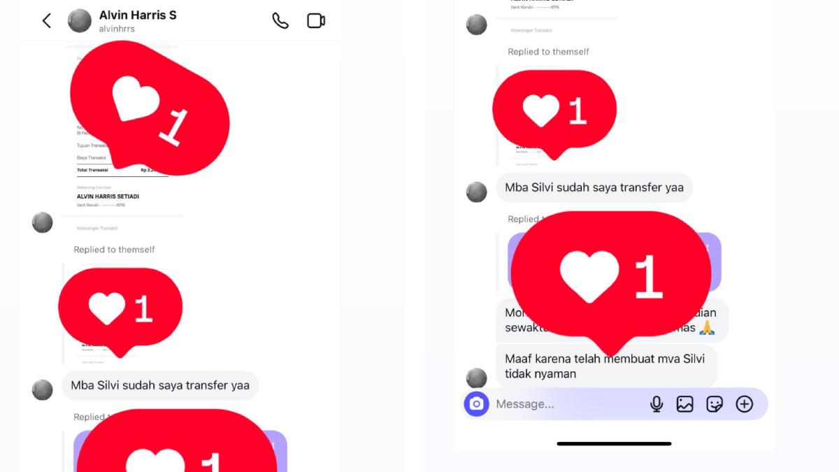 DRAMA TUMBLER HILANG - Utang Anita dibayar oleh sang suami, Alvin, setelah ditagih secara terbuka di media sosial oleh seorang kenalan lama bernama Erica.