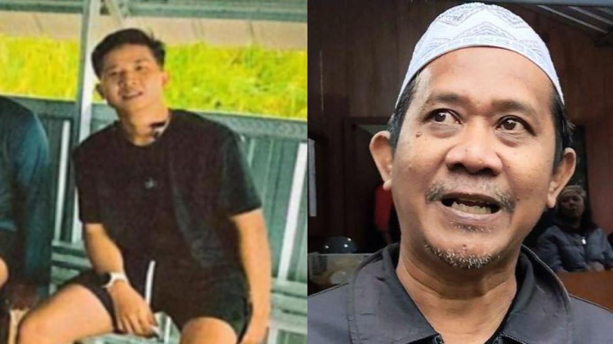 PENDAKI HILANG DI MONGKRANG - Pamit terakhir Yasid Ahmad Firdaus (kiri), pendaki yang dilaporkan hilang di Bukti Mongkrang, Karanganyar, sang ayah, Sapto Mulyadi (kanan) ikut relawan mencari putranya.