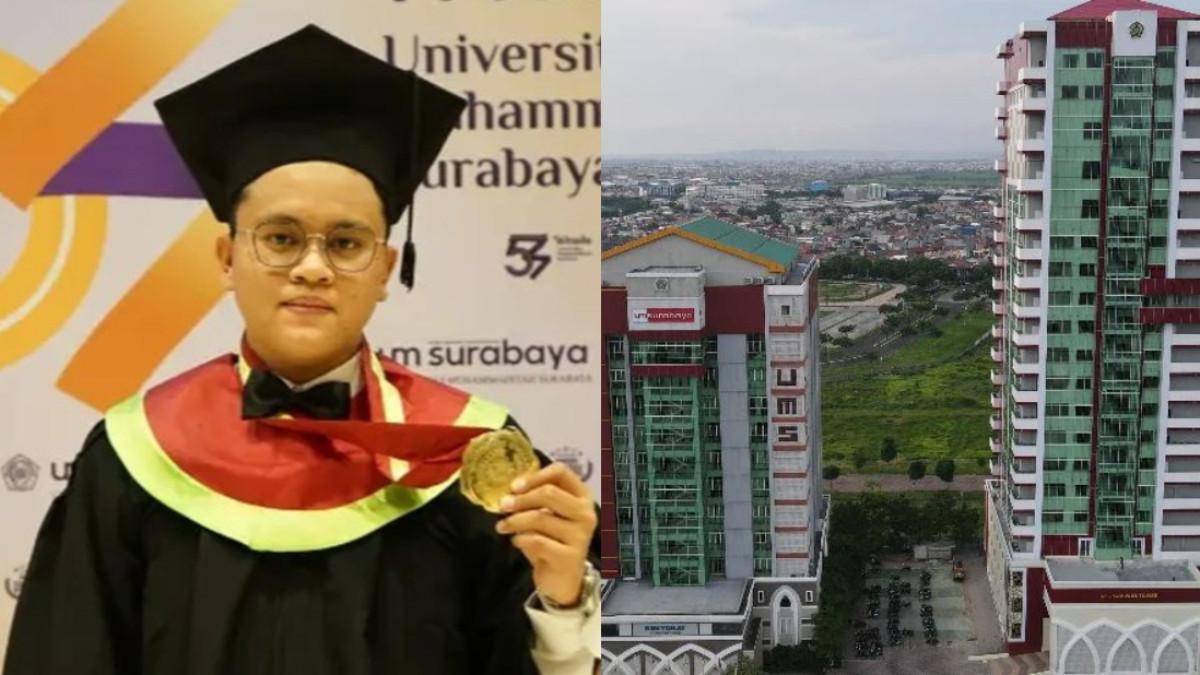 Sosok Zakky Al Abror, Mahasiswa UM Surabaya Lulus Kedokteran IPK 3,99, Bagikan Tips Suksesnya