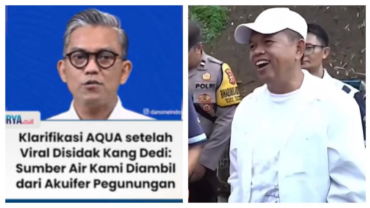 Geger Sumur Bor Aqua, KDM Angkat Bicara Tak Niat Jatuhkan Kini Larang Perusahaan Bantu Bangun Jalan