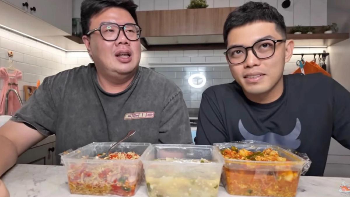 BISNIS PINKAN MAMBO - Penampakan ayam woku, ikan teri dabu-dabu kemangi, serta capcay buatan Pinkan Mambo yang sedang viral dan dijual seharga Rp 650 ribu.