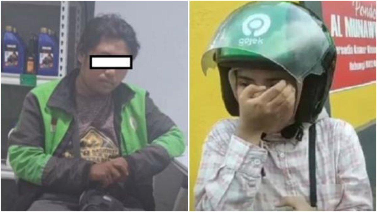 TEGA SEKALI! Driver Ojol Pukul Mahasiswi Gegara Salah Titik Jemput, Nasibnya Berakhir Pilu : Nangis
