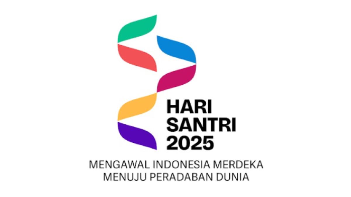 Logo Hari Santri Nasional 2025