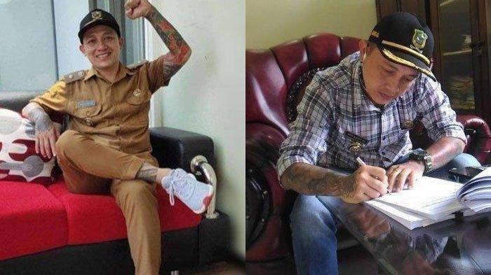 KADES DIKEROYOK MASSA - Hoho Alkafff, sosok kades bertato yang viral dikeroyok massa LSM, begini kronologinya,