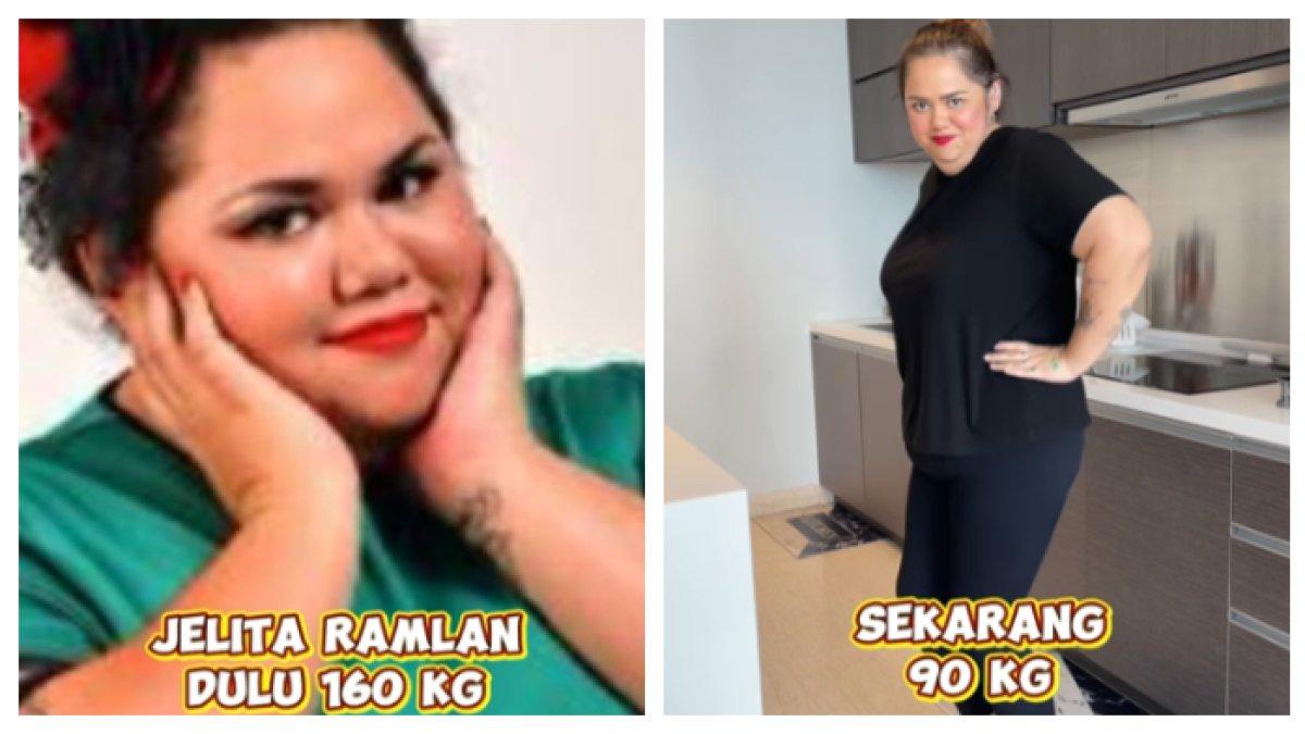 5 Potret Transformasi Jelita Ramlan Adik Olla Ramlan, Dulu Berbobot 160 Kg, Kini Turun 70 Kg