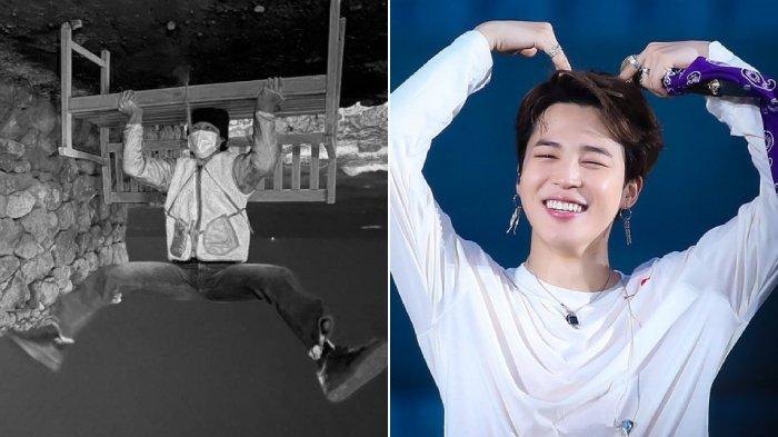 Jimin BTS Unggah Foto Kocaknya di Pulau Jeju, Kepala di Bawah, Kaki di Atas!