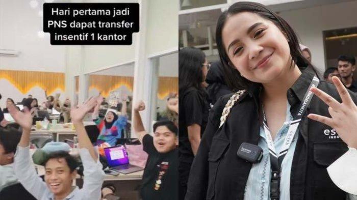 SEMRINGAH PNS Pegawai Nagita Slavina Baru Sehari Kerja Dikasih Bonus, Melebihi UMR: Alhamdulillah