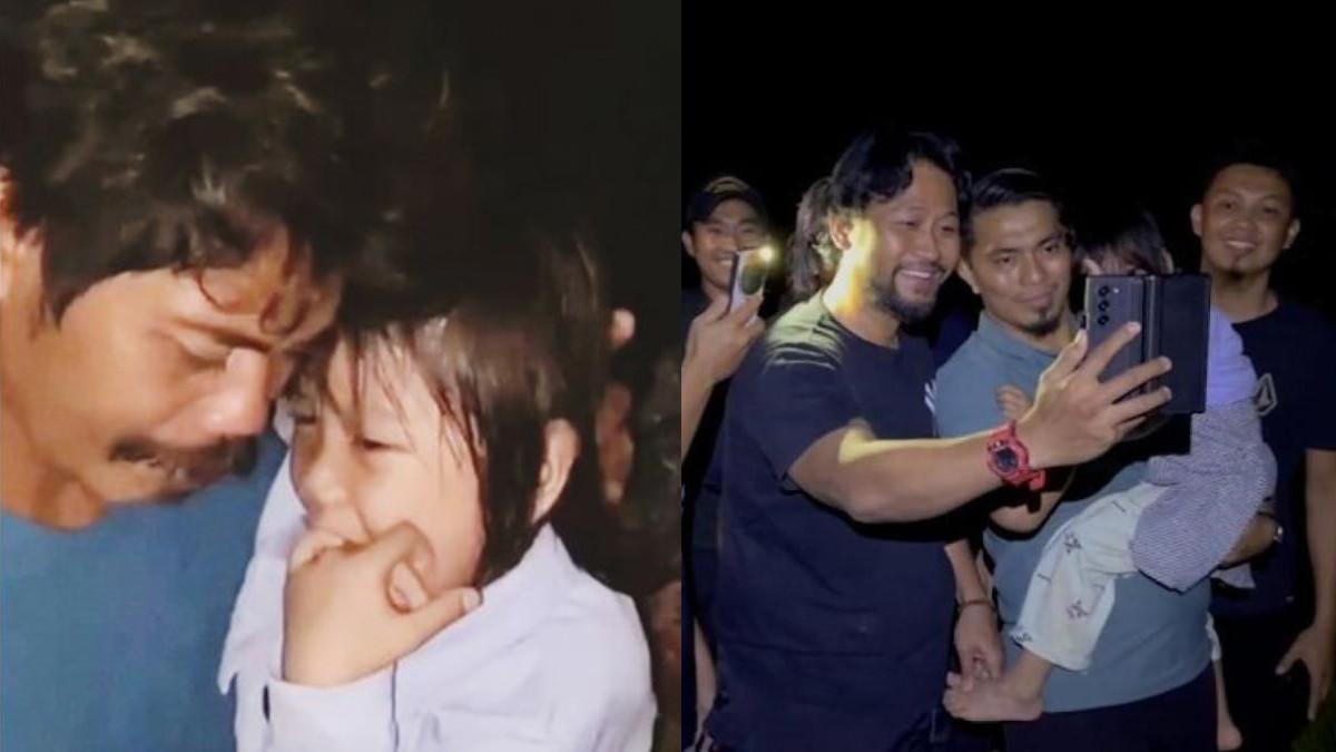 DRAMA PENYALAMATAN BILQIS - Suasana haru menyelimuti malam penyelamatan Bilqis Ramdhani (4), balita asal Makassar yang menjadi korban penculikan dan sempat dibawa jauh hingga ke pedalaman Suku Anak Dalam di Provinsi Jambi.