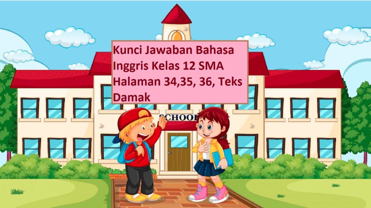 Kunci Jawaban Bahasa Inggris Kelas 12 SMA Halaman 34,35, 36, Teks Damak