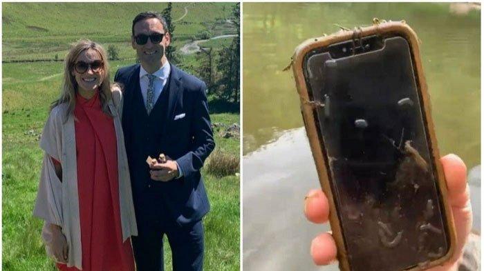 SEPULUH Bulan Lalu HP-nya Jatuh ke Sungai, Pria Kaget iPhone-nya Masih Bisa Dipakai saat Ditemukan