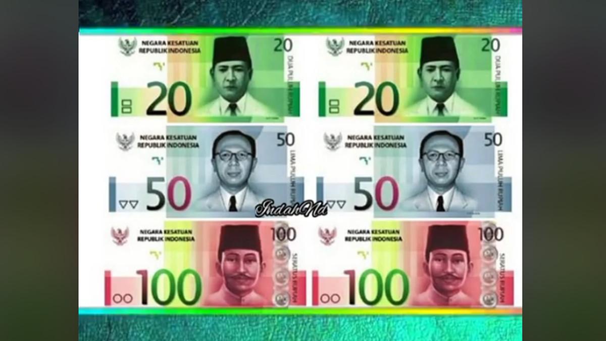 REDENOMINASI - Menkeu Purbaya siapkan redenominasi, ubah Rp1.000 akan menjadi Rp1, dan Rp100.000 menjadi Rp100, apa tujuan dan bagaimana tahapannya?
Ilustrasi uang redenominasi.