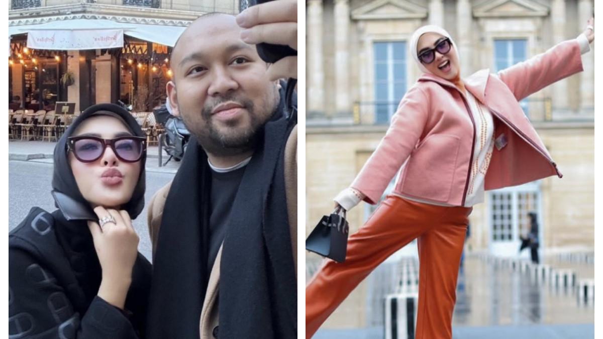 Syahrini membagikan momen pertemuannya dengan Didit Hediprasetyo saat liburan di Paris melalui akun Instagram pribadinya.