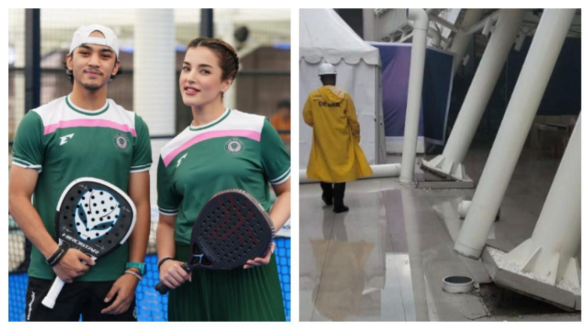 Atap Lapangan Padel Ambruk saat Tasya Farasya Bertanding, Sang Beauty Vlogger Bersyukur Selamat