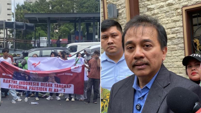 Tegang 9 Jam Berakhir! Roy Suryo Cs Lolos dari Sel Tahanan, Disambut Emak-emak dengan Takbir