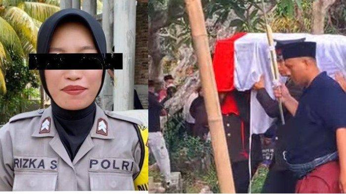 Briptu Rizka Sosok Briptu Rizka, Resmi Jadi Tersangka Pembunuhan Brigadir Esco ...
