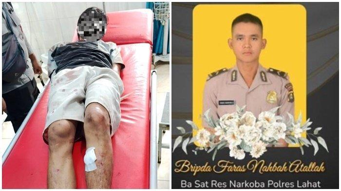 Kronologi Bripda Faras dari Polres Lahat Tewas Ditebas Parang Bandar Narkoba, Ini Tampang Pembunuh