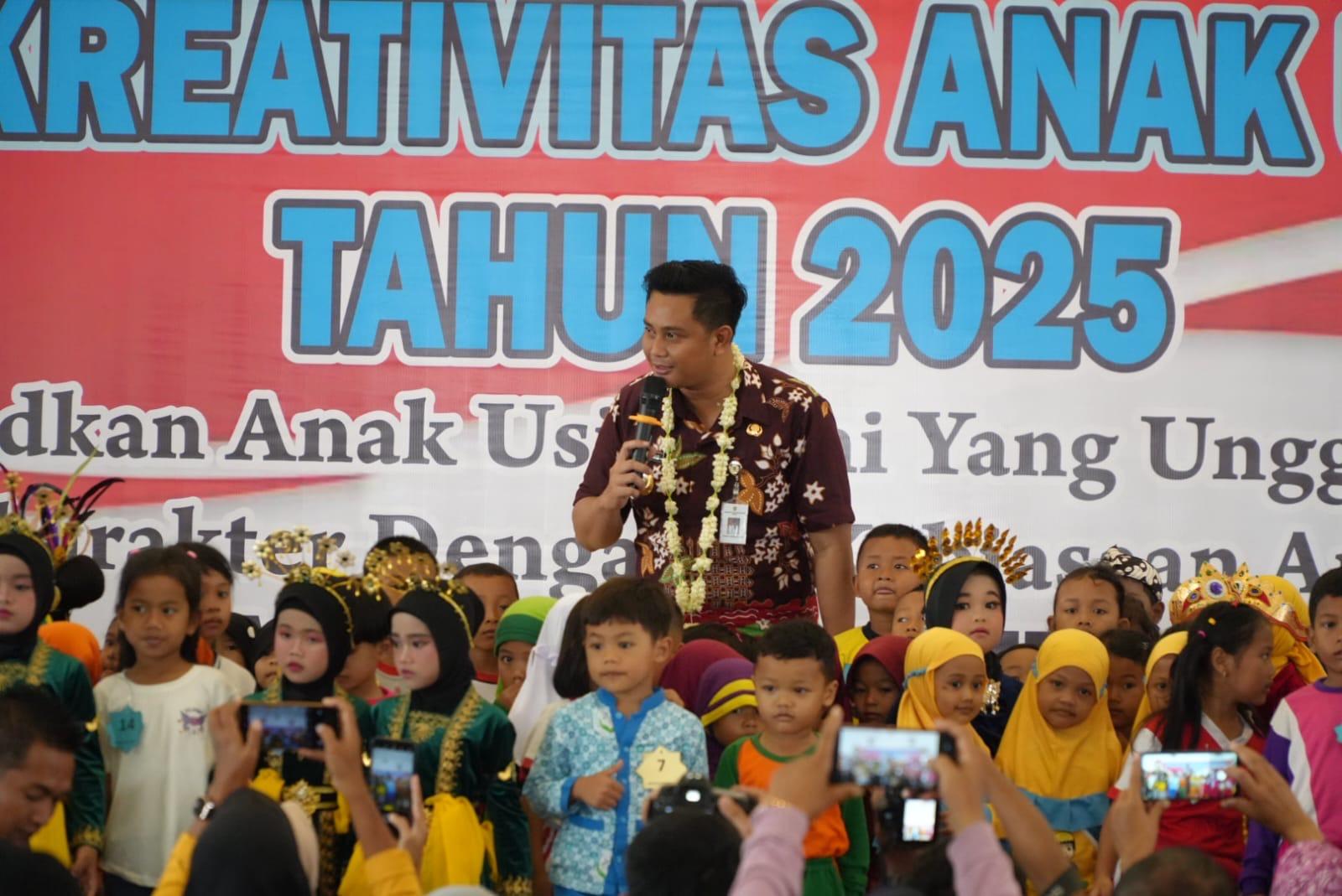 Ajang Kreativitas Anak Usia Dini Klaten, Bupati Hamenang Tekankan Pentingnya Pendidikan Karakter