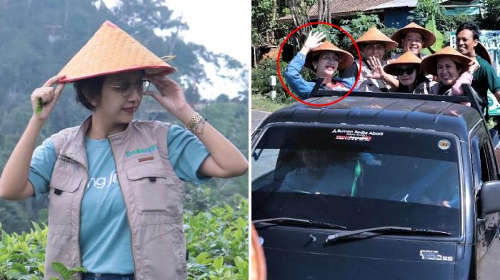 Gaya-Merakyat-GKR-Bendara-Tak-Gengsi-Naik-Mobil-Bak-Terbuka-Putri-Sultan-Hamengkubuwono-X-Bercaping.jpg