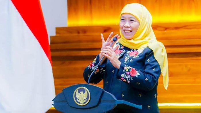 Dikabarkan akan Gabung dalam TKN Prabowo hingga Ganjar, Khofifah Buka Suara: Capres e kan Telu