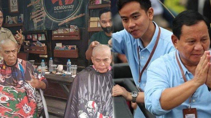 Prabowo-Gibran Unggul Quick Count, Zainal Gubernur Kaltara Penuhi Nazar, Cukur Gundul Bareng Asisten