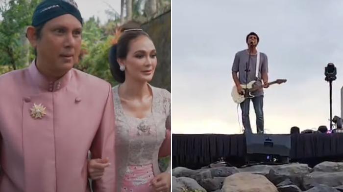 Gaya Ismael Dully Asyik Manggung di Pinggir Pantai, Kakak Luna Maya Main Gitar Sekaligus Menyanyi