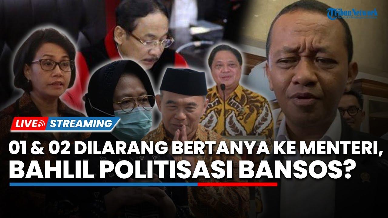 Disebut Politisasi Bansos, Menteri Investasi Bahlil Tanggapi Sindiran Faisal Basri 'Gak Pernah Bagi'