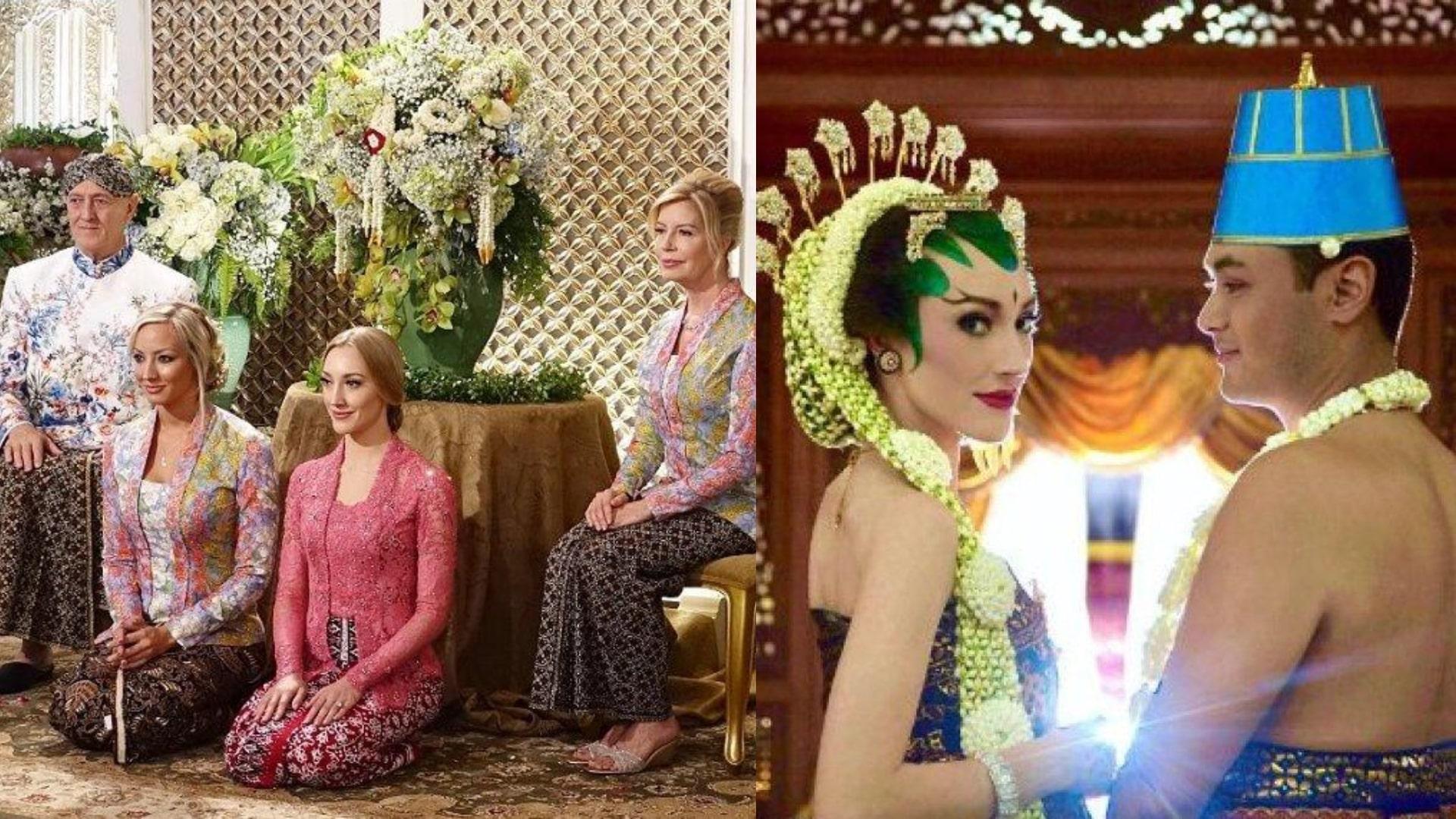 Momen Varsha Strauss Sekeluarga Pakai Kebaya, Bak Priyayi, Cucu Mantu Soeharto Cantik Disanggul Jawa