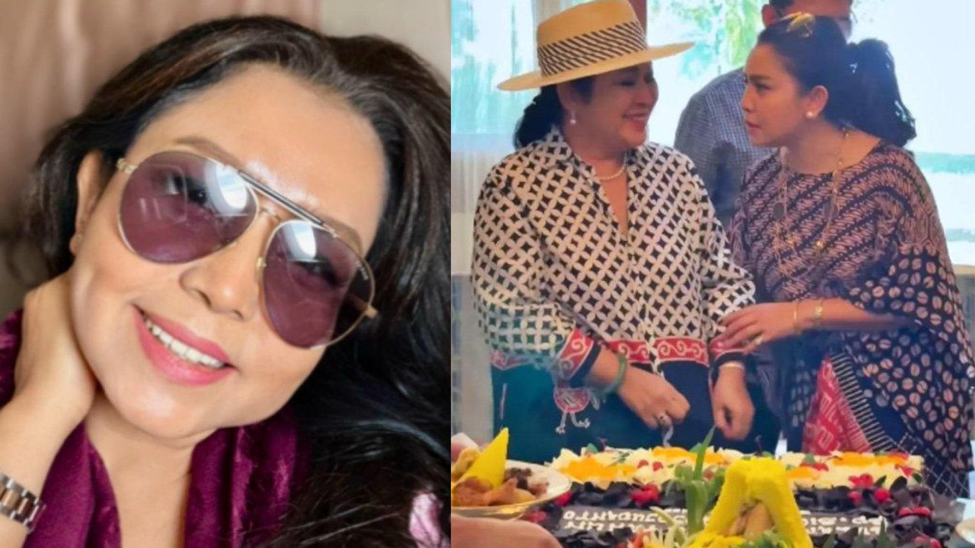 Momen Mayangsari Tampil Mewah di Acara Keluarga Cendana, Asyik Ngobrol dengan Titiek Soeharto