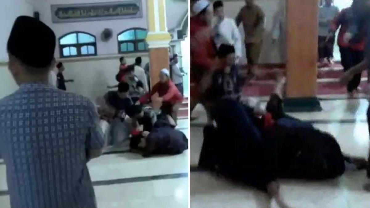 Rebutan Jadi Imam Salat, Pria di Kediri Pilih Adu Jotos, Satu Orang Babak Belur, Dirawat di RS