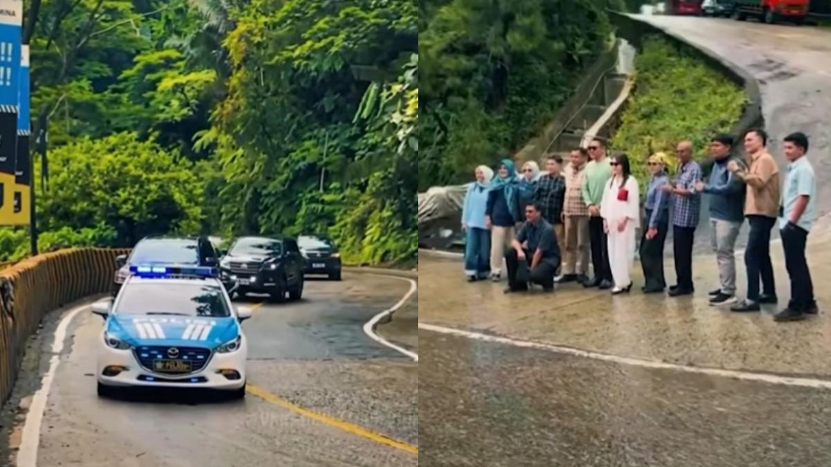 Rombongan Pejabat Foto-foto di Sitinjau Lauik, Nama Arteria Dahlan Terseret, Kapolres Solok Ditegur!