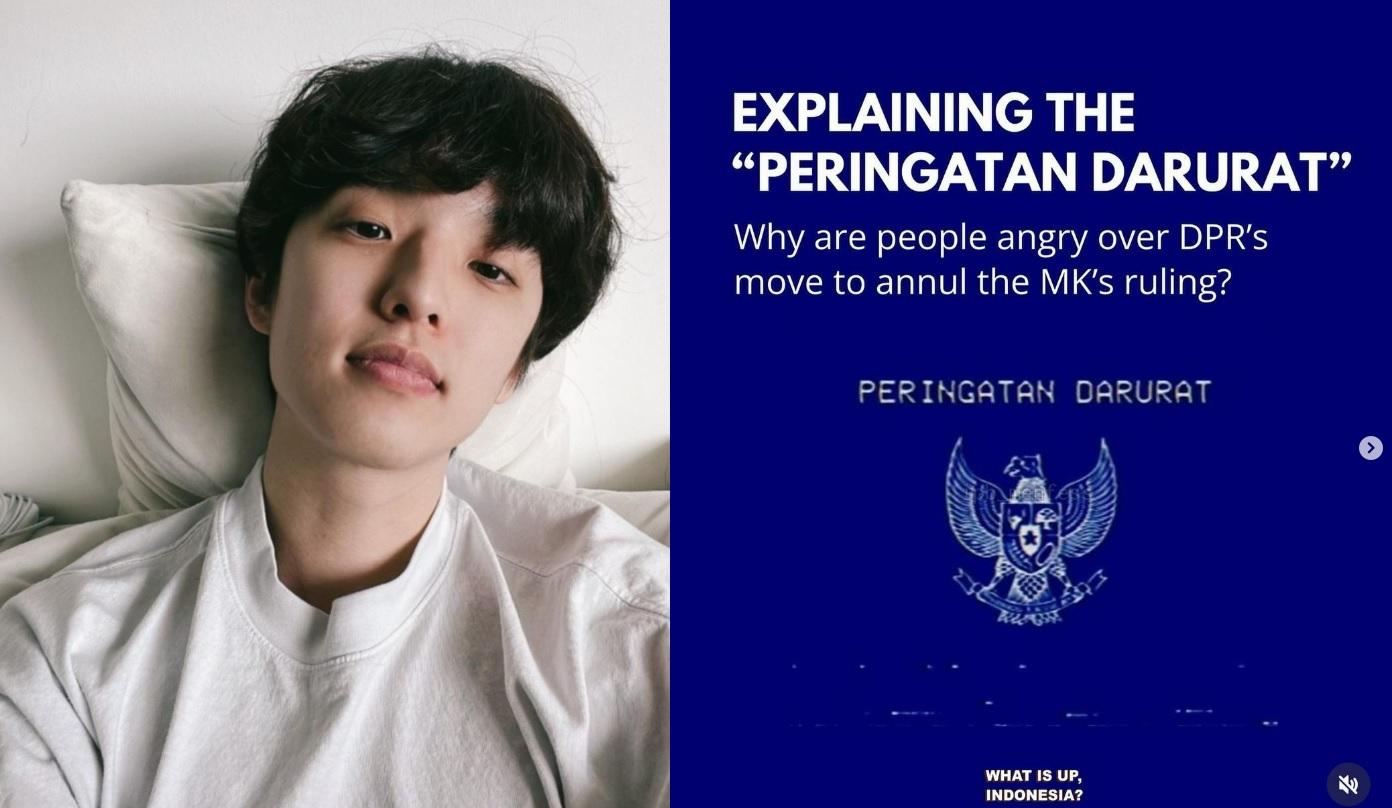 Demo Kawal Putusan MK Curi Perhatian Dunia, Idol Kpop Ini Sampai Ikut Bersuara: Mustahil Diam