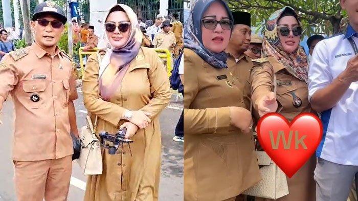 Mentereng saat Demo, Wiwin Komalasari Kades Bogor Tenteng Tas Hermes, Santai Dijulidin: Beli Online