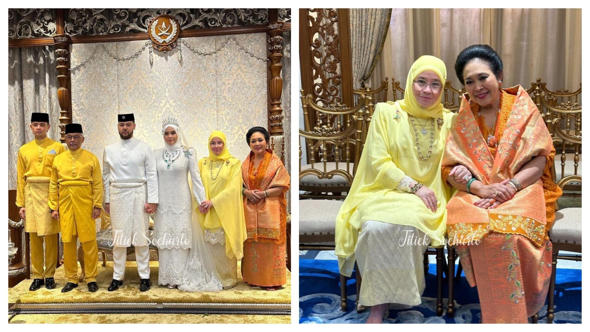 Berkebaya, Potret Cantik Titiek Soeharto Kondangan di Istana Kuantan Pahang, Bawa Tas Ratusan Juta
