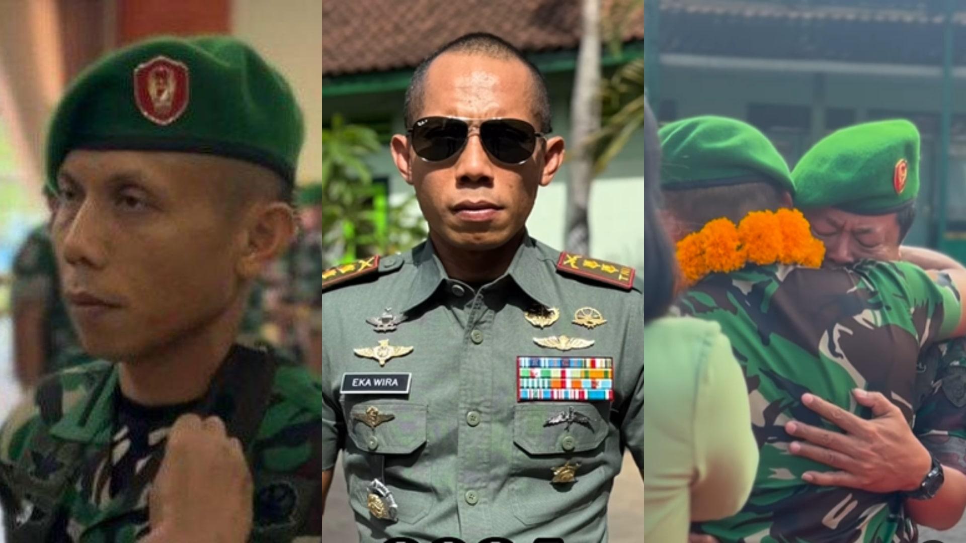 Siapa Letkol Eka Wira? Viral Ditangisi Anak Buah saat Momen Mutasi, TNI Selebgram, Intip Profilnya