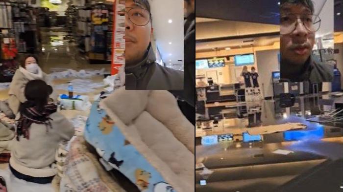Cerita WNI Berada di Mall saat Gempa Guncang Jepang, Atap Roboh, Kamar Berantakan, Ada Gempa Susulan