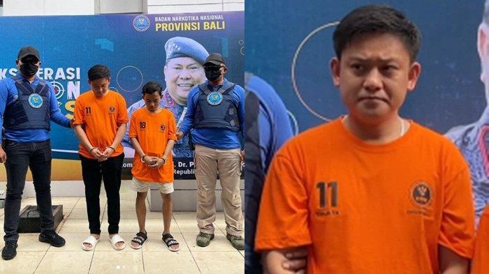 Bobon Santoso Pakai Baju Tahanan, Tertunduk Didampingi BNN Bali, Tangan Diborgol : Jauhi Narkoba