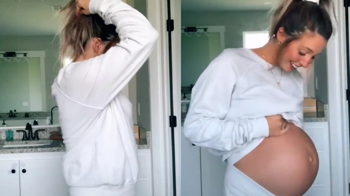 VIRAL Wanita Ini Ungkap Cara Sembunyikan Perut Besar, Tak Ada yang Tahu Dia Hamil 9 Bulan