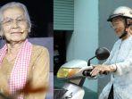 Artis Berusia 90 Tahun, Kendarai Sepeda Motor ke Lokasi Perform, Sering Kecelakaan tapi Tak Kapok
