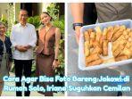 Rumah Solo Ramai Wisatawan, Cara 'Ngode' Jokowi Biar Bisa Foto Bareng, Iriana Suguhkan Cemilan Ini