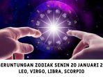 Ramalan Keberuntungan Zodiak Leo, Virgo, Libra, Scorpio Senin 20 Januari 2025: Virgo Paling Hoki!