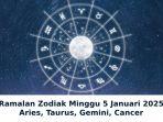 Ramalan Zodiak Aries, Taurus, Gemini, Cancer Besok Minggu 5 Januari 2025: Gemini Jangan Genit!